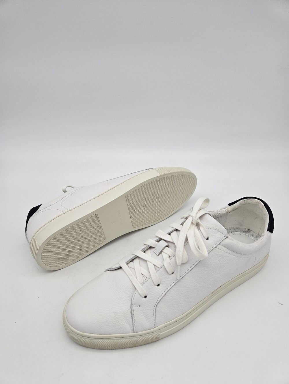 BLAKE MCKAY ‘S 1 JAY’ MENS WHITE LEATHER LOW TOP SNEAKER SIZE 11